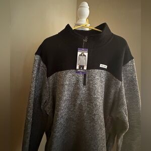 Edie Bauer Quarter Zip Sweater/Jacket